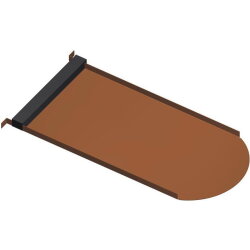 Schletter Blechersatzziegel Biberschwanz Rapid CU 180x380...