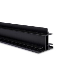 Novotegra Einlegeschiene Schneestopp 35 5,40m Schwarz