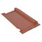 Marzari Metalldachplatte Typ Grande 290 Blechersatzziegel rot