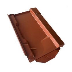 Marzari Metalldachplatte Typ Ton 260 Blechersatzziegel rot