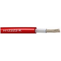NEUT Solarkabel H1Z2Z2-K 1x6 RG100m rot erdverlegbar EN50618