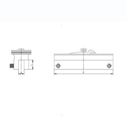 Novotegra Snap-/Winkelfalzklemmen-Set 150 ES M8