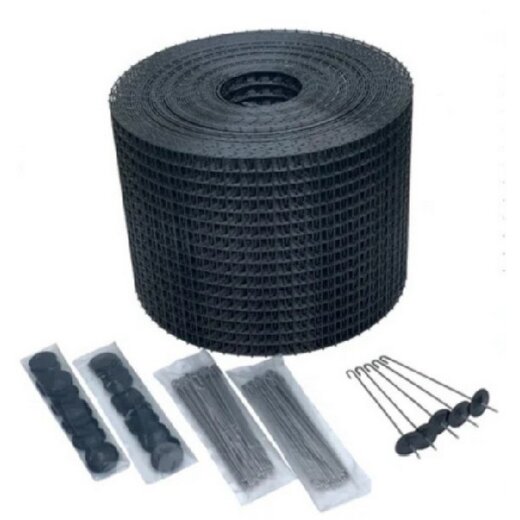 Solarkäfig Taubenschutz 25cm x 30 Meter verzinkt