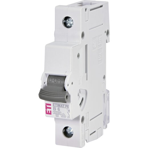 ETI Leitungsschutzschalter ETIMAT P6 1P B6