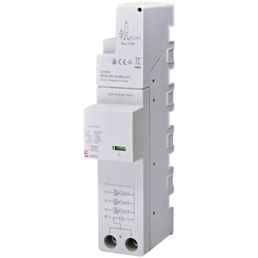 ETI Überspannungsableiter ETITEC ZPS T12 300/12,5 3+0 RC