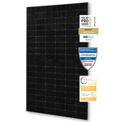 Solar Fabrik Solarmodul Mono S4 Halfcut Trend Black 450Wp...
