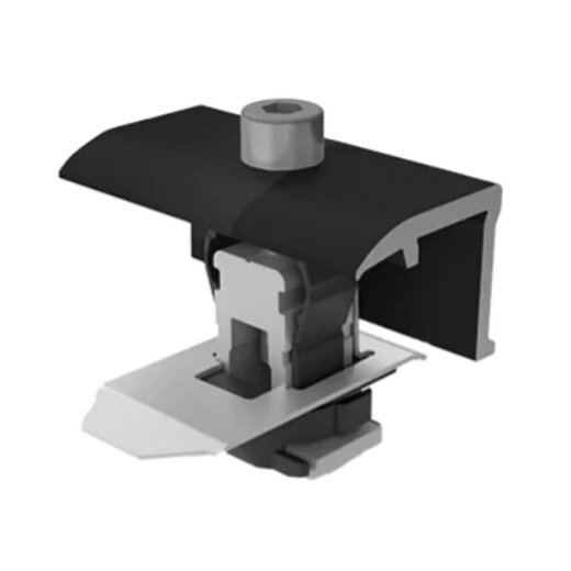 K2 Systems Endklemme 2004545 EC SET Clamp 25-40 mm, Schwarz eloxiert