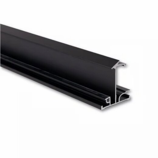 Novotegra Einlegeschiene Einlegesystem evo für Fassade 35mm Rahmenhöhe 5,40m schwarz