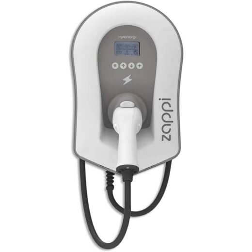myenergi Zappi Wallbox 11/22kW ZAPPI-2H22TW-T weiß Typ 2 Ladekabel 6,5m